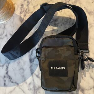 Allsaints Recycled Phone Pouch